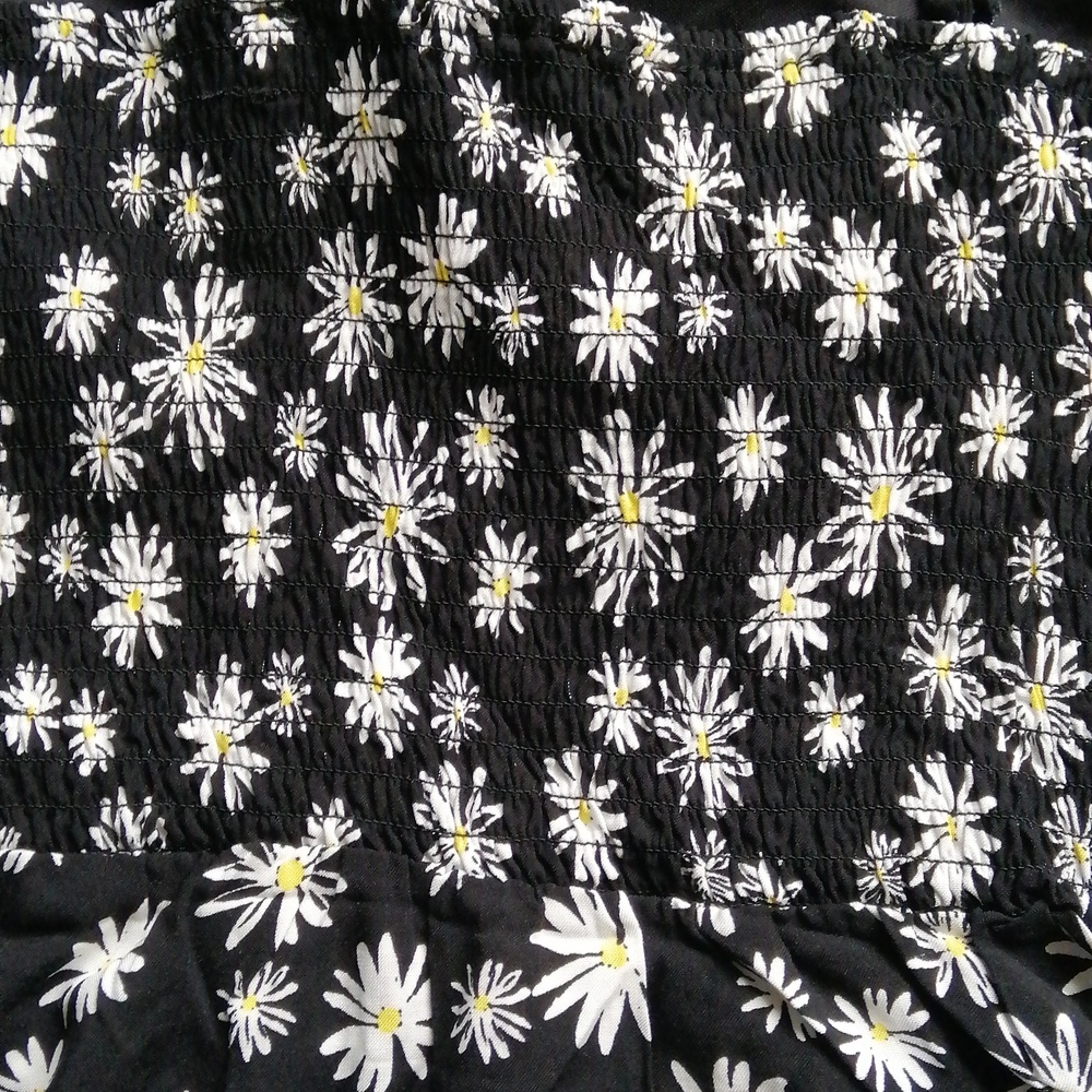 Brand New Floral B&W Dress AU S-M check measurements - Picture 6 of 8